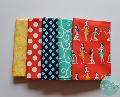 Fat quarter bundel - fun in the sun