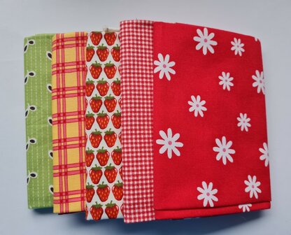 Fat quarter bundel - picknick