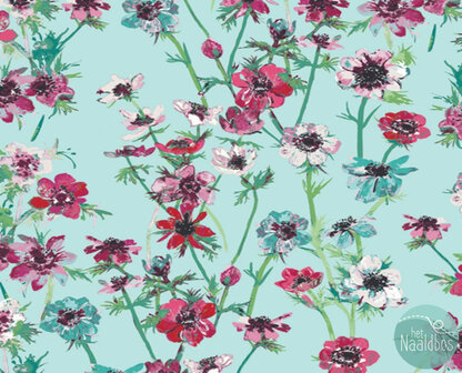 Art gallery fabrics -  aquarelle anemone