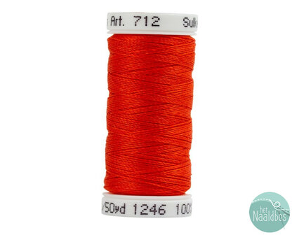 Sulky cotton petites 12 wt - 1246 orange flame