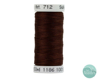 Sulky cotton petites 12 wt - 1186 sable brown