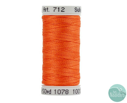 Sulky cotton petites 12 wt - 1078 tangerine