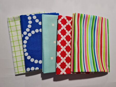 Fat quarter bundel - speeltuin 