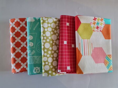 Fat quarter bundel - hopscotch