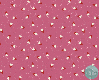 EQP textiles - beyond time paper airplanes bubblegum