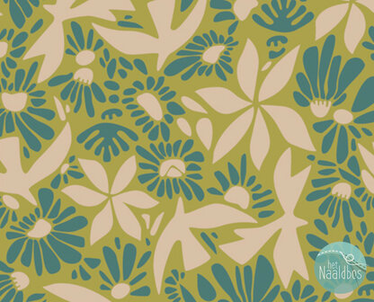 Art gallery fabrics - evolve key lime