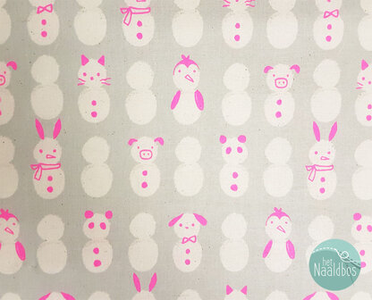 *coupon* Cotton + Steel &ndash; Snow Babies Neon