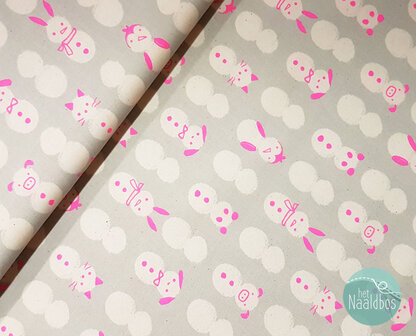 *coupon* Cotton + Steel &ndash; Snow Babies Neon